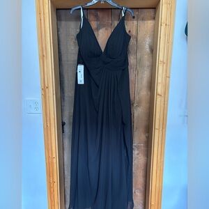 Elegant Black Evening Gown
